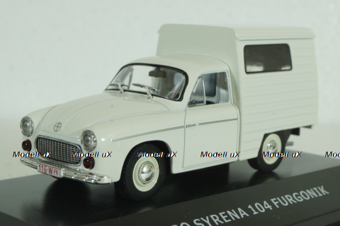 Syrena 104 Furgonik, white, Legendy FSO, 1:43