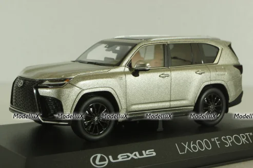 Lexus LX600 "F Sport" 2022, Sonic Titanium, KS03909FT, Kyosho 1:43 