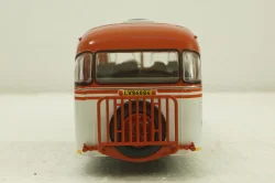 Volvo B375 bus 1957, red/white, Autobus Dal Mondo #72, Hachette 1:43