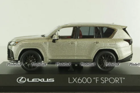 Lexus LX600 "F Sport" 2022, Sonic Titanium, KS03909FT, Kyosho 1:43 