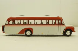 Volvo B375 bus 1957, red/white, Autobus Dal Mondo #72, Hachette 1:43