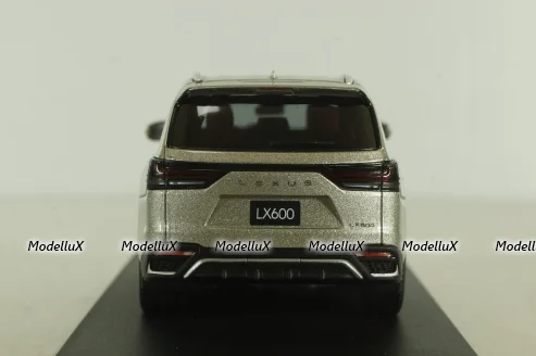 Lexus LX600 "F Sport" 2022, Sonic Titanium, KS03909FT, Kyosho 1:43 
