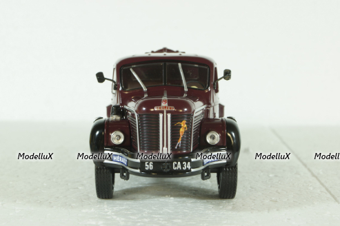 Berliet GLM10B M3 6X4 TANKER TRUCK PINARDIER 3-ASSI 1955, Berliet Collection, Hachette 1:43