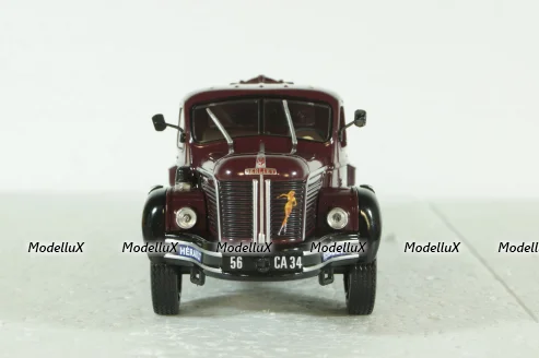 Berliet GLM10B M3 6X4 TANKER TRUCK PINARDIER 3-ASSI 1955, Berliet Collection, Hachette 1:43