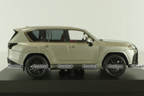 Lexus LX600 "F Sport" 2022, Sonic Titanium, KS03909FT, Kyosho 1:43 