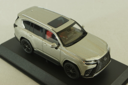 Lexus LX600 "F Sport" 2022, Sonic Titanium, KS03909FT, Kyosho 1:43