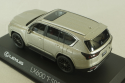 Lexus LX600 "F Sport" 2022, Sonic Titanium, KS03909FT, Kyosho 1:43