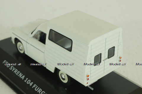 Syrena 104 Furgonik, white, Legendy FSO, 1:43