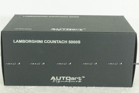 Lamborghini Countach 5000S 1982, black, 54532, AutoArt 1:43