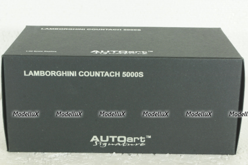 Lamborghini Countach 5000S 1982, black, 54532, AutoArt 1:43