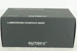 Lamborghini Countach 5000S 1982, black, 54532, AutoArt 1:43