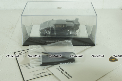 Lamborghini Countach 5000S 1982, black, 54532, AutoArt 1:43