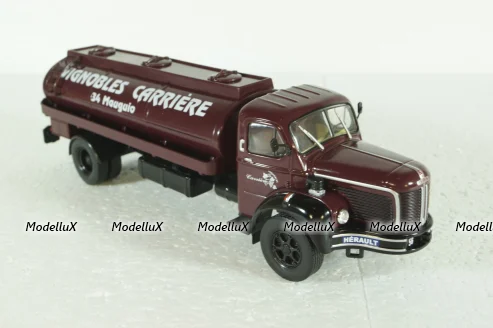 Berliet GLM10B M3 6X4 TANKER TRUCK PINARDIER 3-ASSI 1955, Berliet Collection, Hachette 1:43