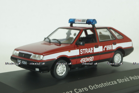 Polonez Caro Ochotnicza Straz Pozarna, red, Legendy FSO, 1:43