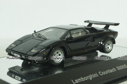 Lamborghini Countach 5000S 1982, black, 54532, AutoArt 1:43