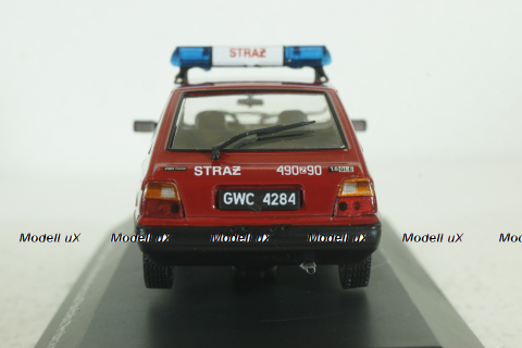 Polonez Caro Ochotnicza Straz Pozarna, red, Legendy FSO, 1:43