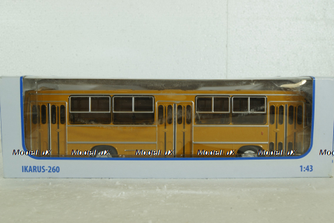 Икарус-260 (жёлтый), арт. 900186, Советский Автобус 1:43