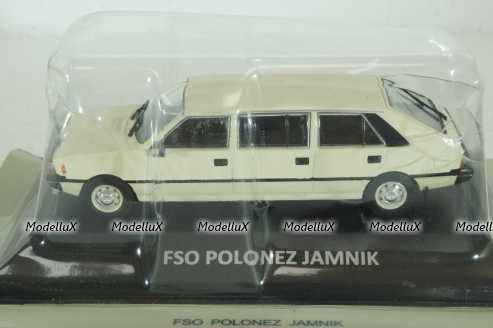 Polonez Jamnik, white, Legendy FSO №5, 1:43