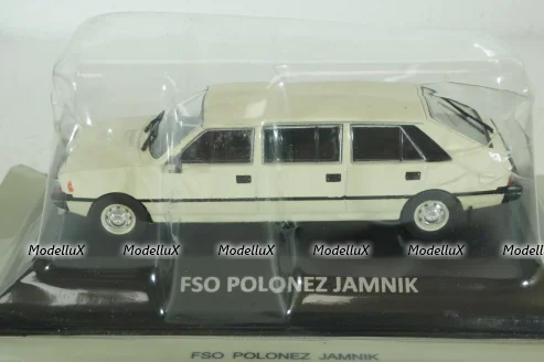 Polonez Jamnik, white, Legendy FSO №5, 1:43