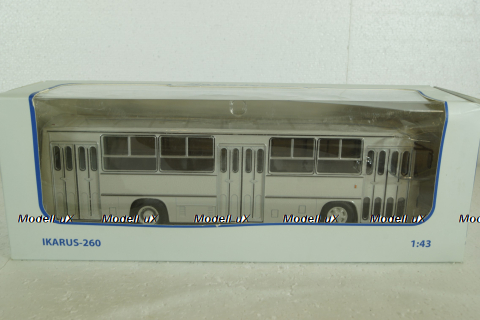 Икарус-260 белый, арт. 900117, Советский Автобус 1:43