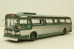 GM New Look TDH-5303 1965, bus, green,  AUTOBUS DAL MONDO, Hachette 1:43 Уценка!