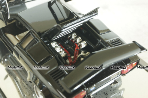 Lamborghini Countach 5000S 1982, black, 54532, AutoArt 1:43