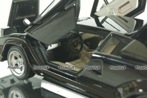Lamborghini Countach 5000S 1982, black, 54532, AutoArt 1:43