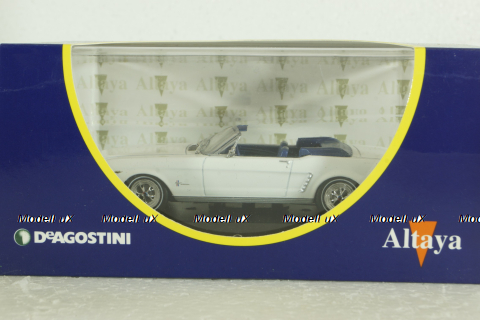 Ford Mustang Convertible 1965, white, Altaya 1:43