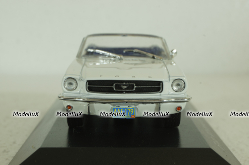 Ford Mustang Convertible 1965, white, Altaya 1:43