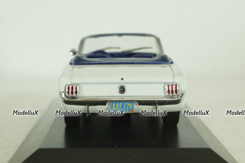 Ford Mustang Convertible 1965, white, Altaya 1:43