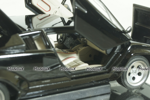 Lamborghini Countach 5000S 1982, black, 54532, AutoArt 1:43