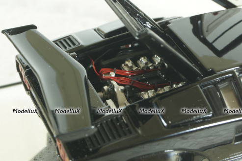 Lamborghini Countach 5000S 1982, black, 54532, AutoArt 1:43