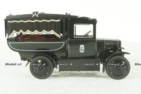 Berliet VTB Truck Fourgon Mortuaire 2-assi, Berliet Collection, Hachette 1:43