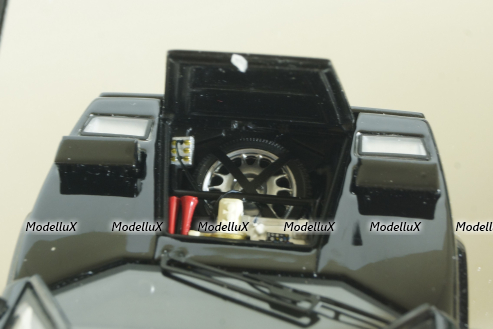 Lamborghini Countach 5000S 1982, black, 54532, AutoArt 1:43