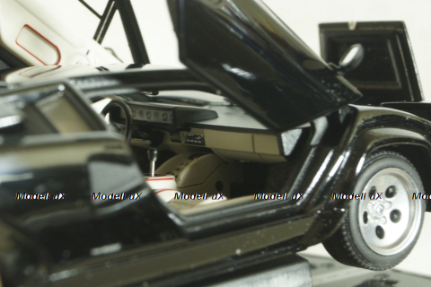 Lamborghini Countach 5000S 1982, black, 54532, AutoArt 1:43