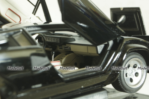 Lamborghini Countach 5000S 1982, black, 54532, AutoArt 1:43
