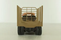 Краз-219Б лесовоз, оранжевый, с бревнами Modellux 1:43