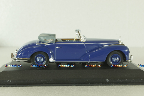 Mercedes 300S Cabriolet, 1951, blue, 32331, Minichamps 1:43