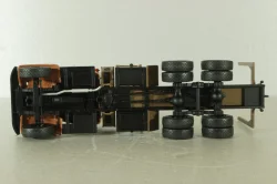Краз-219Б лесовоз, оранжевый, с бревнами Modellux 1:43