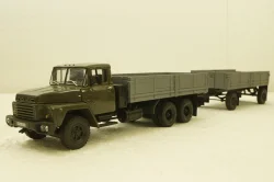 Краз-260 с прицепом, хаки, (НАП) Конверсии 1:43