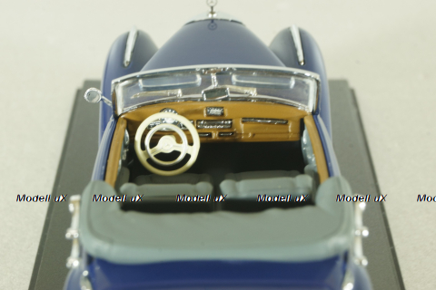 Mercedes 300S Cabriolet, 1951, blue, 32331, Minichamps 1:43