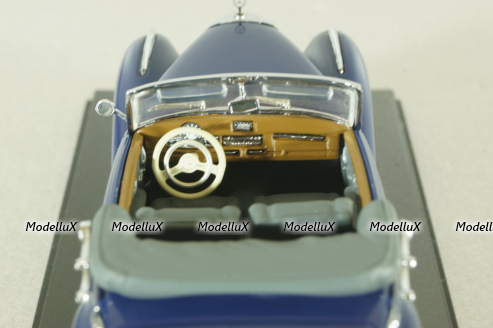 Mercedes 300S Cabriolet, 1951, blue, 32331, Minichamps 1:43