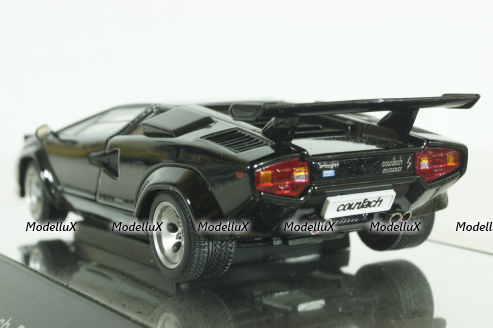Lamborghini Countach 5000S 1982, black, 54532, AutoArt 1:43