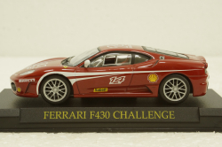 Ferrari F430 Challenge red, Ferrari Collection №47, Eaglemoss 1:43 (без журналу)