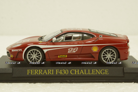 Ferrari F430 Challenge red, Ferrari Collection №47, Eaglemoss 1:43 (без журналу)