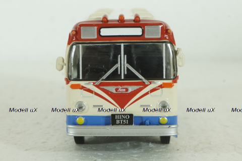 Hino BT 51, white,  Kultovni Autobusy Minule Ery 1:72