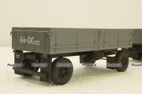 Краз-260 с прицепом, хаки, (НАП) Конверсии 1:43