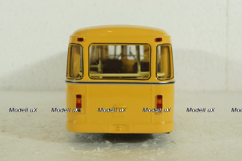 Лиаз-677М, желтый, 900056, Советский Автобус 1:43