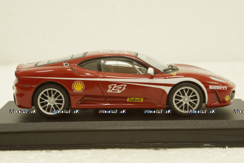 Ferrari F430 Challenge red, Ferrari Collection №47, Eaglemoss 1:43 (без журналу)