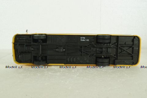 Лиаз-677М, желтый, 900056, Советский Автобус 1:43